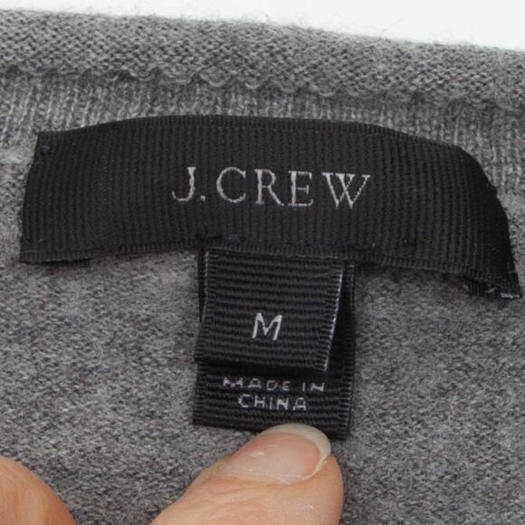 J. Crew Womens Tweed Wool Blend Pullover Crewneck Sweater Size Medium Preppy - Picture 4 of 6